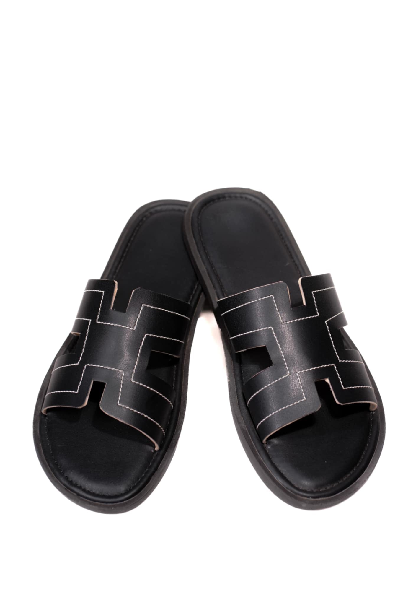 Lzmiri Slippers In Unique Stitching