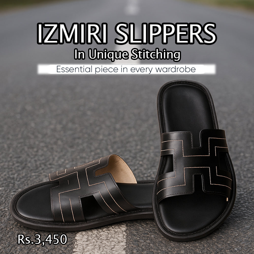Lzmiri Slippers In Unique Stitching