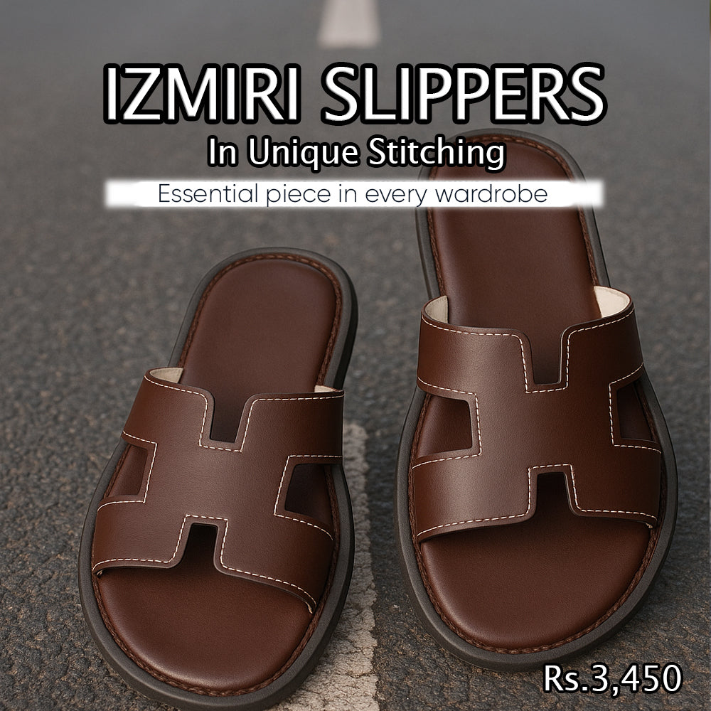Lzmiri Slippers In Unique Stitching
